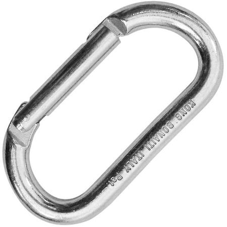 Kong Usa Oval, 105 mm Length, 18 mm Gate Opening, Carbon steel, Polished 462L00110KK